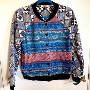 Julia button up women's jacket- size large